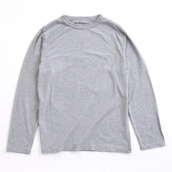 THE SHINZONE ���󥾡��� PACK LONG SLEEVE TEE �ѥå�T����� Ĺµ ����T ���롼�ͥå� 26AMSCU18 ��ǥ�����������̵����