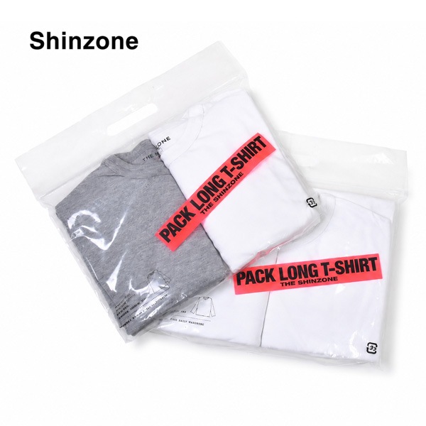 THE SHINZONE ���󥾡��� PACK LONG SLEEVE TEE �ѥå�T����� Ĺµ ����T ���롼�ͥå� 26AMSCU18 ��ǥ�����������̵����