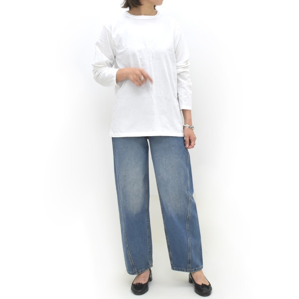 THE SHINZONE ���󥾡��� PACK LONG SLEEVE TEE �ѥå�T����� Ĺµ ����T ���롼�ͥå� 26AMSCU18 ��ǥ�����������̵����