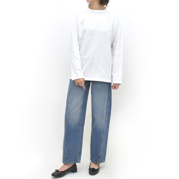 THE SHINZONE ���󥾡��� PACK LONG SLEEVE TEE �ѥå�T����� Ĺµ ����T ���롼�ͥå� 26AMSCU18 ��ǥ�����������̵����