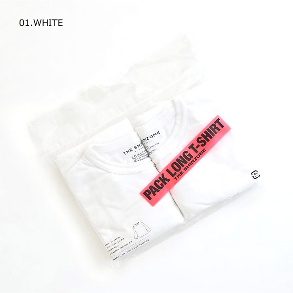 THE SHINZONE ���󥾡��� PACK LONG SLEEVE TEE �ѥå�T����� Ĺµ ����T ���롼�ͥå� 26AMSCU18 ��ǥ�����������̵����