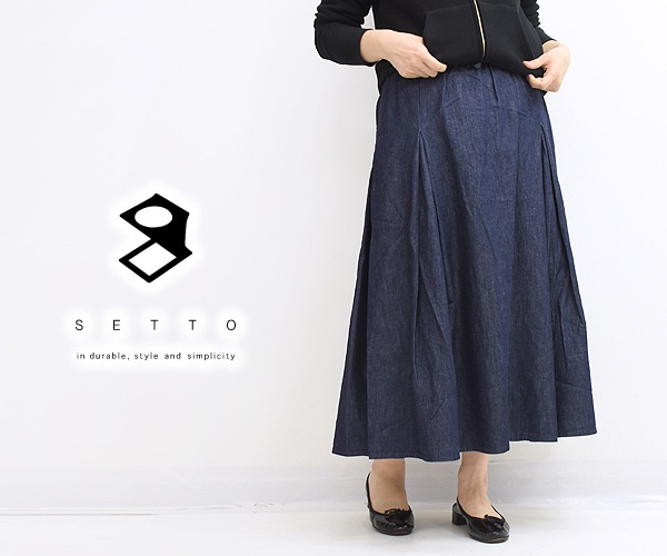 SETTO ���å� MARKET SKIRT �ޡ����åȥ������� ����ǥ����ǥ˥� STL-SK0014 ��ǥ�����������̵����