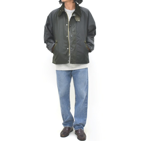 ��25AW��Barbour �Х֥� �ѥå���� �ȥ�󥹥ݡ��� ��å������㥱�å� PATCHWORK TRANSPORT WAX JACKET MWX2499 �ޥ�����顼������̵����