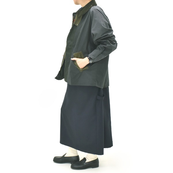 ��25AW��Barbour �Х֥� �ѥå���� �ȥ�󥹥ݡ��� ��å������㥱�å� PATCHWORK TRANSPORT WAX JACKET MWX2499 �ޥ�����顼������̵����