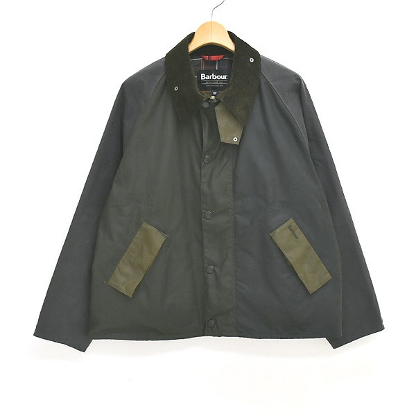 ��25AW��Barbour �Х֥� �ѥå���� �ȥ�󥹥ݡ��� ��å������㥱�å� PATCHWORK TRANSPORT WAX JACKET MWX2499 �ޥ�����顼������̵����