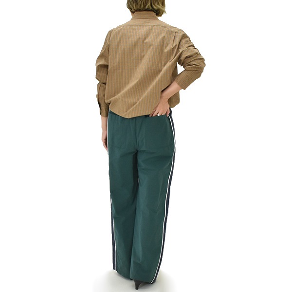 ��25AW��THE SHINZONE ���󥾡��� BI COLOR TRACK PANTS �Х����顼 �ȥ�å� �ѥ�� 25AMSPA06 ��ǥ�����������̵����