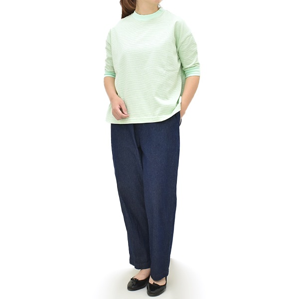 �ڥ�����/30%OFF��MEYAME ���� BORDER HALF SLEEVE TEE �ܡ����� �ϡ��ե��꡼�� T����� MEY-2438 ��ǥ�����������̵���ۡ�26 SUMMER SALE�ۡ����ʡ����Բġ�