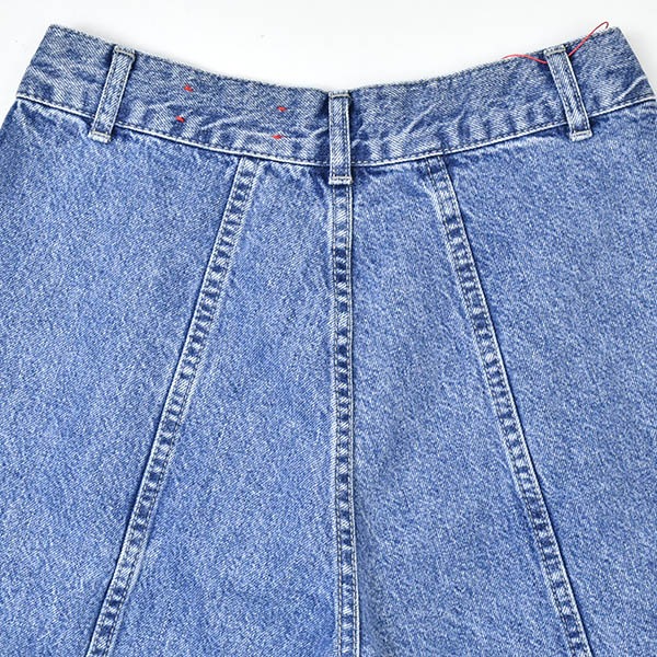 MEYAME ���� DENIM WIDE TUCK PANTS �ǥ˥� �磻�� ���å� �ѥ�� MEY-2516 ��ǥ�����������̵����