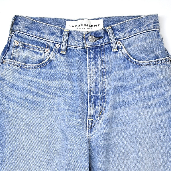��25AW��THE SHINZONE ���󥾡��� HUDSON DENIM PANTS ���ߥ磻�� �ǥ˥� �ѥ�� 25AMSPA02 ��ǥ�����������̵����