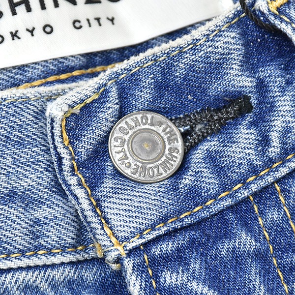 ��25AW��THE SHINZONE ���󥾡��� HUDSON DENIM PANTS ���ߥ磻�� �ǥ˥� �ѥ�� 25AMSPA02 ��ǥ�����������̵����