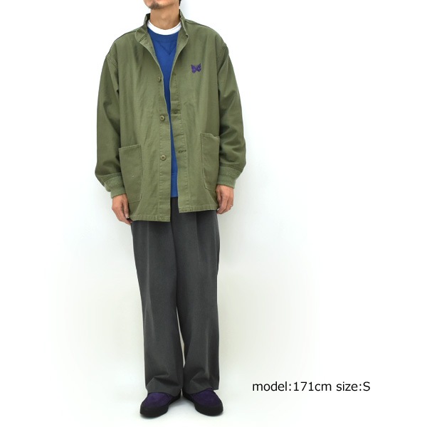 ��25AW��Needles �ˡ��ɥ륺 �����ߡ������ Army Shirt -Reversed Sateen- RW216������̵����