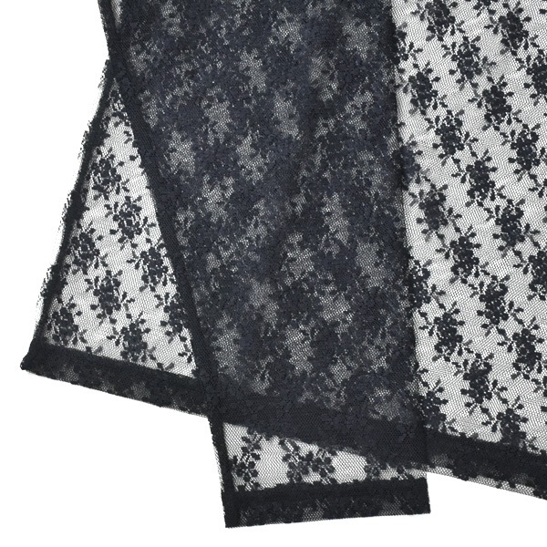 ��26SS��Needles �ˡ��ɥ륺 �ե�������å���졼�� U�ͥå� ���åȥ��� L/S U Neck Tee -Floral Raschel Lace- SX439������̵���ۡڥ���å��ݥ��Ȳġ�