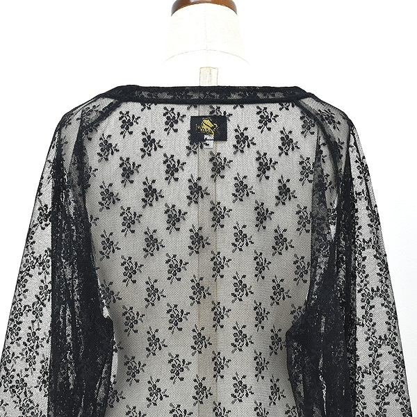 ��26SS��Needles �ˡ��ɥ륺 �ե�������å���졼�� U�ͥå� ���åȥ��� L/S U Neck Tee -Floral Raschel Lace- SX439������̵���ۡڥ���å��ݥ��Ȳġ�