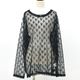��26SS��Needles �ˡ��ɥ륺 �ե�������å���졼�� U�ͥå� ���åȥ��� L/S U Neck Tee -Floral Raschel Lace- SX439������̵���ۡڥ���å��ݥ��Ȳġ�