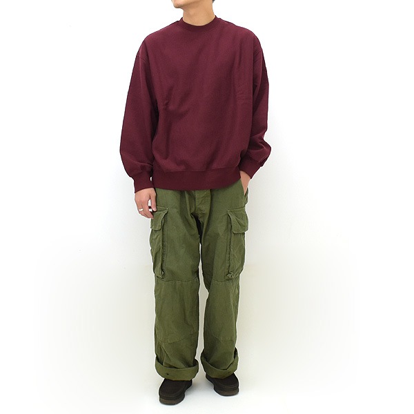 23AWblurhms ROOTSTOCK ֥顼ॹ 롼ĥȥå Soft&Hard Sweat Crew-neck P/O Big 롼ͥåå ӥå bROOTS23F26 󥺡̵