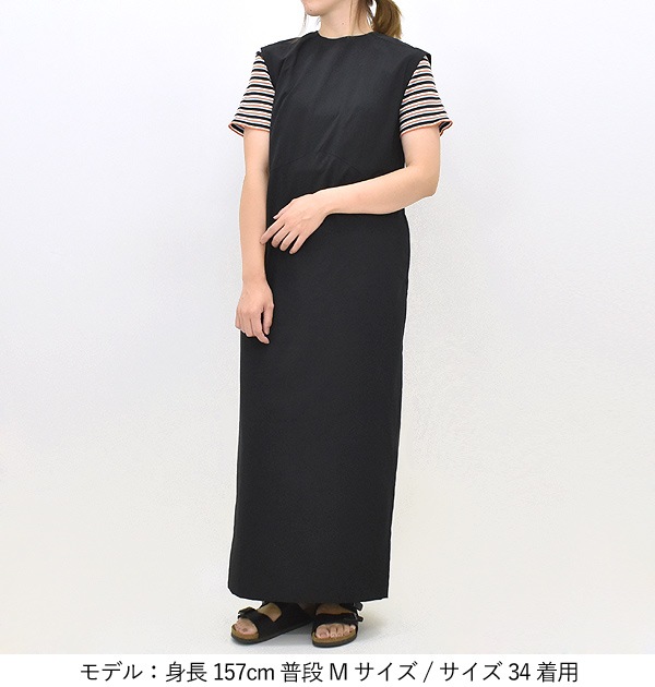 24MMץ륳쥯ۥ󥾡 THE SHINZONE SLEEVELES DRESS Ρ꡼֥ԡ ɥ쥹 24MMSOP05̵