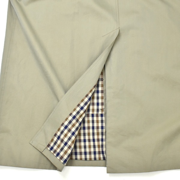 Used&VintageAquascutum 塼 ƥ󥫥顼 Хޥ󥳡ȡڥ˥å̵ۡ