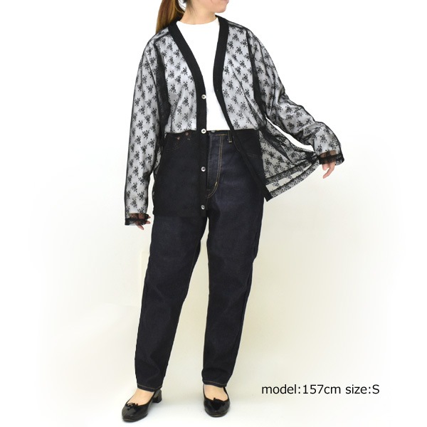 ��26SS��Needles �ˡ��ɥ륺 �ե������ ��å���졼�� V�ͥå������ǥ����� V Neck Cardigan -Floral Raschel Lace- SX440������̵���ۡڥ���å��ݥ��Ȳġ�