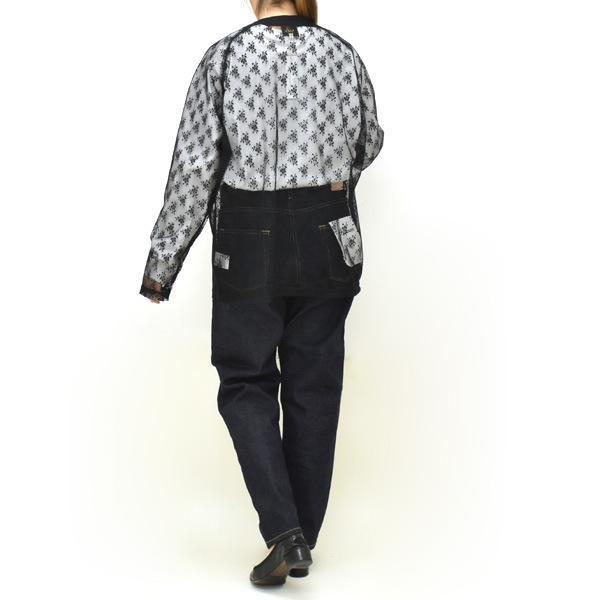 ��26SS��Needles �ˡ��ɥ륺 �ե������ ��å���졼�� V�ͥå������ǥ����� V Neck Cardigan -Floral Raschel Lace- SX440������̵���ۡڥ���å��ݥ��Ȳġ�