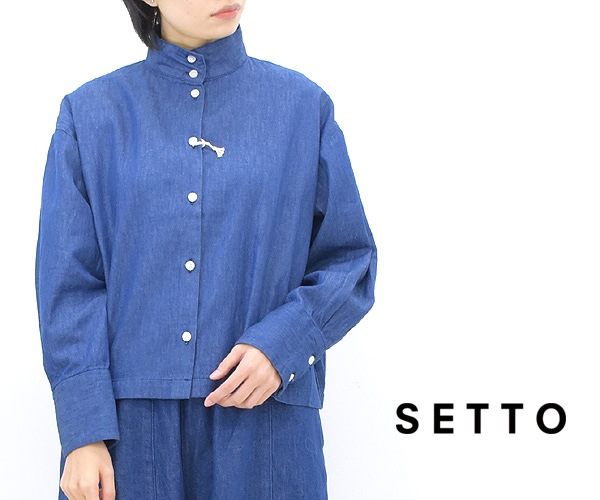 SETTO å ǥå "OKKAKE SHIRT" SLS1000L24 ǥ̵