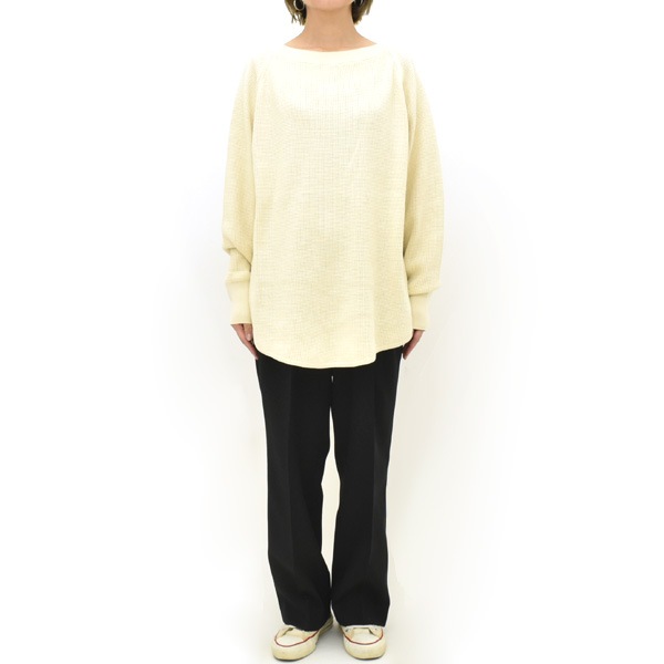 �ڥ�����/30%OFF�ۡ�25AW��THE SHINZONE ���󥾡��� OC/CA WAFFLE PULLOVER KNIT ��åե� �ץ륪���С� �˥å� 25AMSNI06 ��ǥ����� ������̵���ۡ�25-26WINTER SALE�ۡ����ʡ����Բġ�