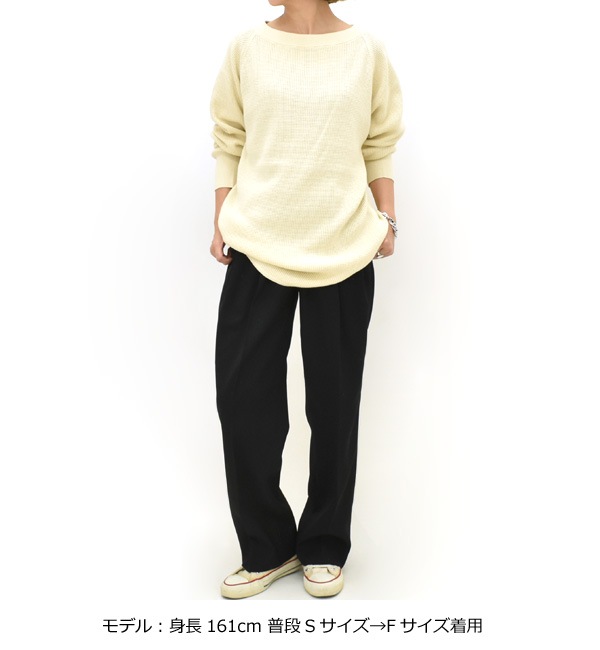 �ڥ�����/30%OFF�ۡ�25AW��THE SHINZONE ���󥾡��� OC/CA WAFFLE PULLOVER KNIT ��åե� �ץ륪���С� �˥å� 25AMSNI06 ��ǥ����� ������̵���ۡ�25-26WINTER SALE�ۡ����ʡ����Բġ�