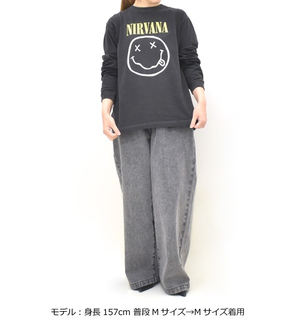 GOOD ROCK SPEED ���åɥ��å����ԡ��� NIRVANA �˥�������� ���ޥ���ץ���ĹµT����� 26NVN001W ��ǥ����� ��� ��˥��å���