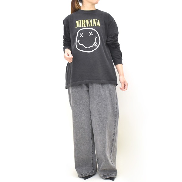 GOOD ROCK SPEED ���åɥ��å����ԡ��� NIRVANA �˥�������� ���ޥ���ץ���ĹµT����� 26NVN001W ��ǥ����� ��� ��˥��å���