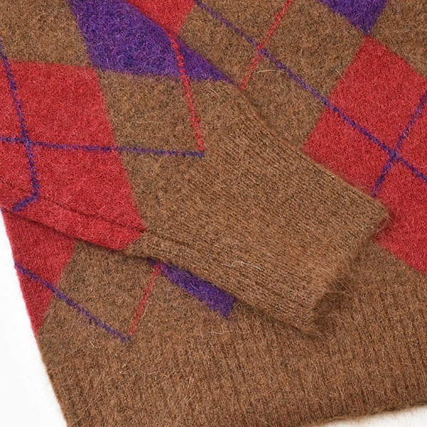 25AWTHE SHINZONE 󥾡 ARGYLE KNIT PULLOVER  ˥å ץ륪С 25AMSNI12 ǥ̵