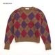 25AWTHE SHINZONE 󥾡 ARGYLE KNIT PULLOVER  ˥å ץ륪С 25AMSNI12 ǥ̵