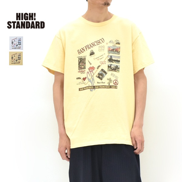 �ڥ�����/30%OFF��HIGH!STANDARD �ϥ������������ SF FOG CITY TEE �ץ���T����� 1019584�ڥ���å��ݥ��Ȳġۡ�26 SUMMER SALE�ۡ����ʡ����Բġ�