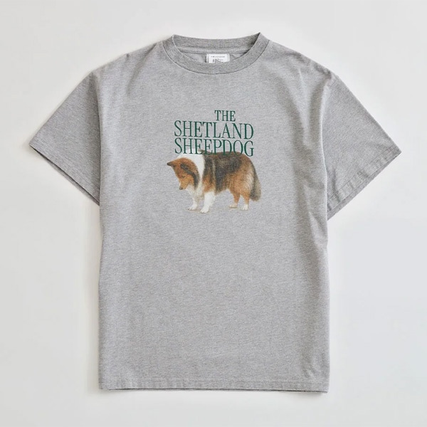 ��26AW��THE SHINZONE ���󥾡��� THE SHETLAND SHEEPDOG TEE �����ȥ��ɥ����ץɥå��ץ���T����� Ⱦµ 26AMSCU10 ��ǥ�����������̵����