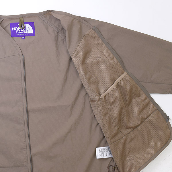 THE NORTH FACE PURPLE LABEL �Ρ����ե����� �ѡ��ץ�졼�٥� Nylon Ripstop Field Cardigan �ʥ����� ��åץ��ȥå� �ե������ �����ǥ����� NP2407N ��ǥ�����������̵����