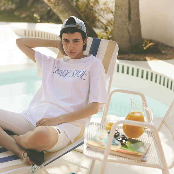 ���󥾡��� THE SHINOZNE �ס��륵���ɥ���å� POOL SIDE CAP 25MMSIT07��2025 SUMMER CAPSULE COLLECTION��