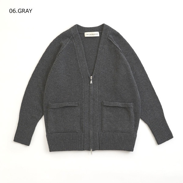 25AWTHE SHINZONE 󥾡 WOOL KNIT ZIP CARDIGAN  ˥å å ǥ 25AMSNI07 ǥ̵