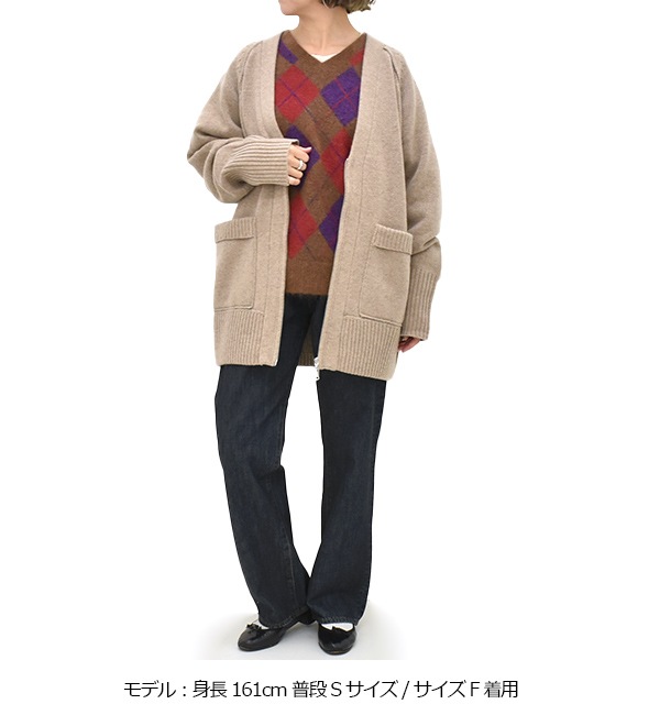 25AWTHE SHINZONE 󥾡 WOOL KNIT ZIP CARDIGAN  ˥å å ǥ 25AMSNI07 ǥ̵