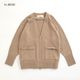 25AWTHE SHINZONE 󥾡 WOOL KNIT ZIP CARDIGAN  ˥å å ǥ 25AMSNI07 ǥ̵