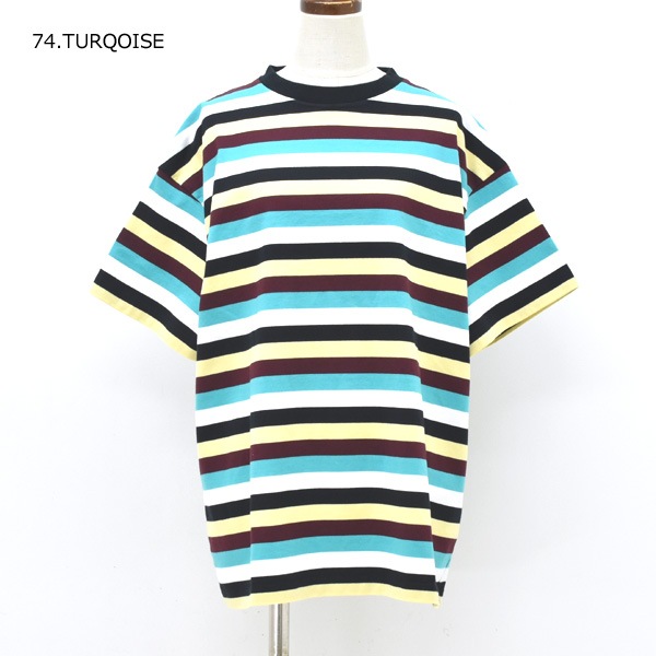 ��26SS��THE SHINZONE ���󥾡��� MULTI STRIPED JERSEY TEE �ޥ�� ���ȥ饤�� T����� 26SMSCU14 ��ǥ�����������̵����