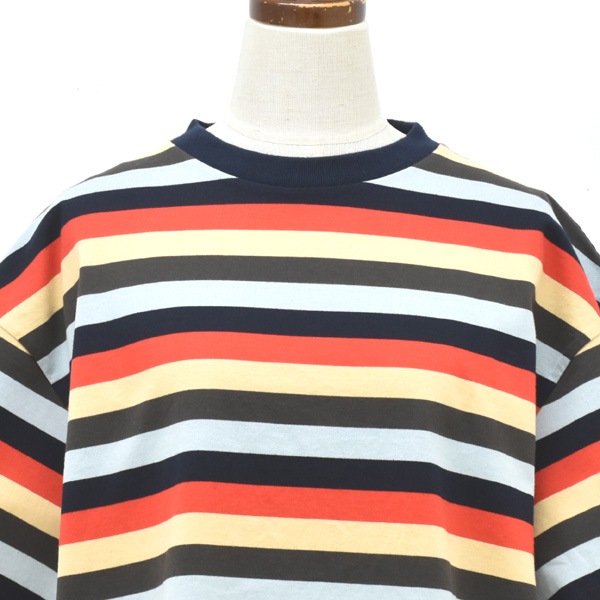 ��26SS��THE SHINZONE ���󥾡��� MULTI STRIPED JERSEY TEE �ޥ�� ���ȥ饤�� T����� 26SMSCU14 ��ǥ�����������̵����