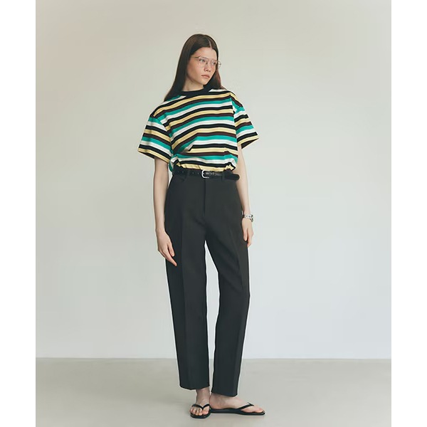 ��26SS��THE SHINZONE ���󥾡��� MULTI STRIPED JERSEY TEE �ޥ�� ���ȥ饤�� T����� 26SMSCU14 ��ǥ�����������̵����