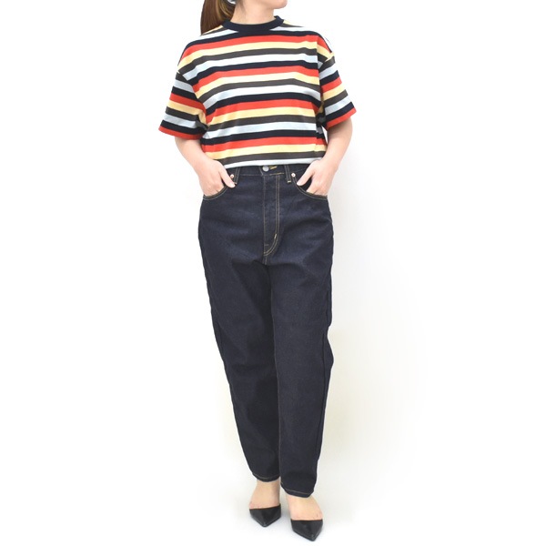 ��26SS��THE SHINZONE ���󥾡��� MULTI STRIPED JERSEY TEE �ޥ�� ���ȥ饤�� T����� 26SMSCU14 ��ǥ�����������̵����