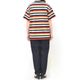 ��26SS��THE SHINZONE ���󥾡��� MULTI STRIPED JERSEY TEE �ޥ�� ���ȥ饤�� T����� 26SMSCU14 ��ǥ�����������̵����
