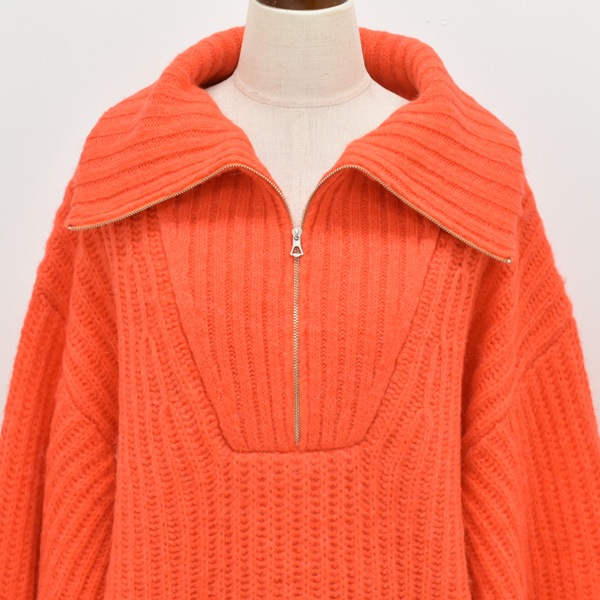 �ڥ�����/40%OFF�ۡ�25AW��THE SHINZONE ���󥾡��� DUFFY HALF ZIP KNIT �ϡ��� ���å� �˥å� 25AMSNI08 ��ǥ�����������̵���ۡ�25-26WINTER SALE�ۡ����ʡ����Բġ�
