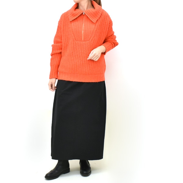 �ڥ�����/40%OFF�ۡ�25AW��THE SHINZONE ���󥾡��� DUFFY HALF ZIP KNIT �ϡ��� ���å� �˥å� 25AMSNI08 ��ǥ�����������̵���ۡ�25-26WINTER SALE�ۡ����ʡ����Բġ�