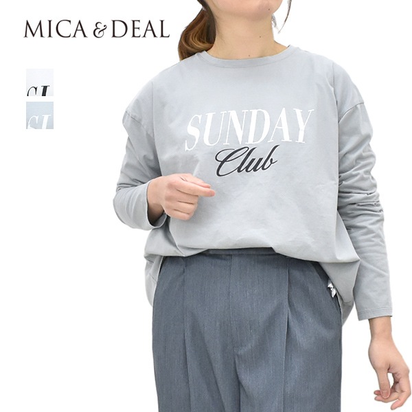 MICA&DEAL �ޥ�������ɥǥ����� "SUNDAY Club"�ץ���T����� 0126109022 ��ǥ�����������̵����