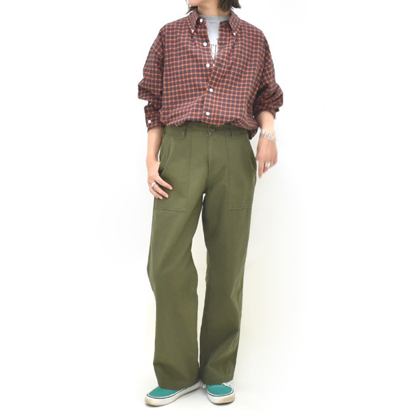 ��26AW��THE SHINZONE ���󥾡��� STRAIGHT BAKER PANTS ���ȥ졼�ȥ٥������ѥ�� 26AMSPA01 ��ǥ�����������̵����