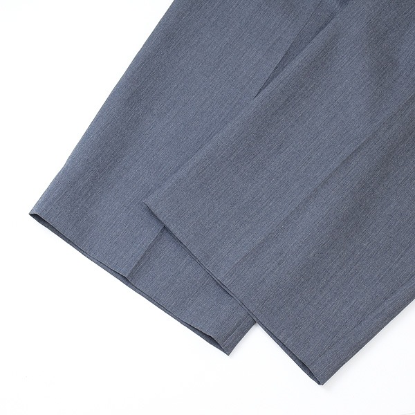 ATON ȥ WOOL GABARDINE WIDE TWO TUCKED PANYS  Х 磻 ġå ѥ AT-PRAGSW0807 ǥ̵