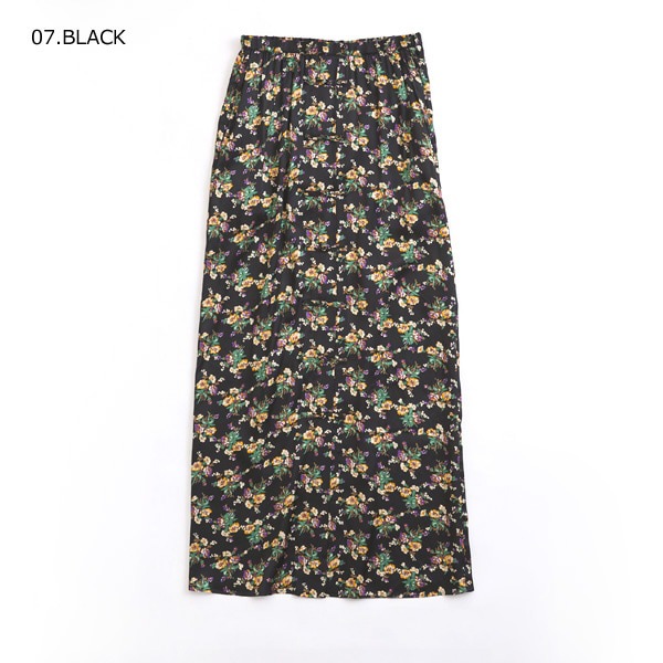 ��25AW��THE SHINZONE ���󥾡��� FLOWER BOUQUET PRINTTED SATIN SKIRT �ե� �ץ��� ���ƥ� �������� 25AMSSK01 ��ǥ�����������̵����
