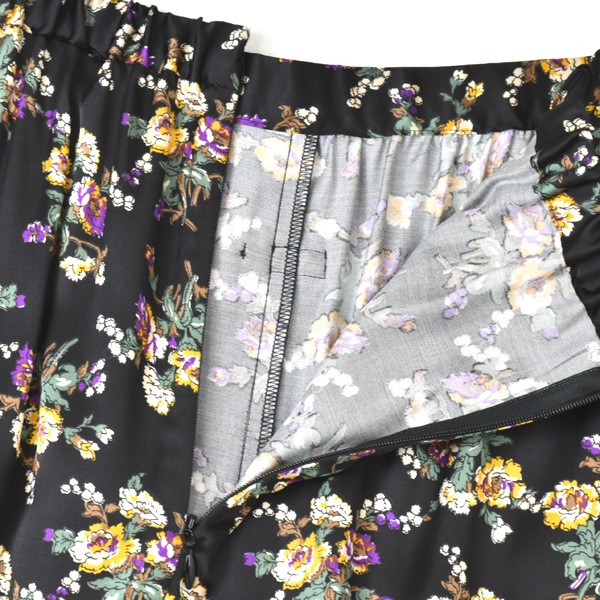 ��25AW��THE SHINZONE ���󥾡��� FLOWER BOUQUET PRINTTED SATIN SKIRT �ե� �ץ��� ���ƥ� �������� 25AMSSK01 ��ǥ�����������̵����