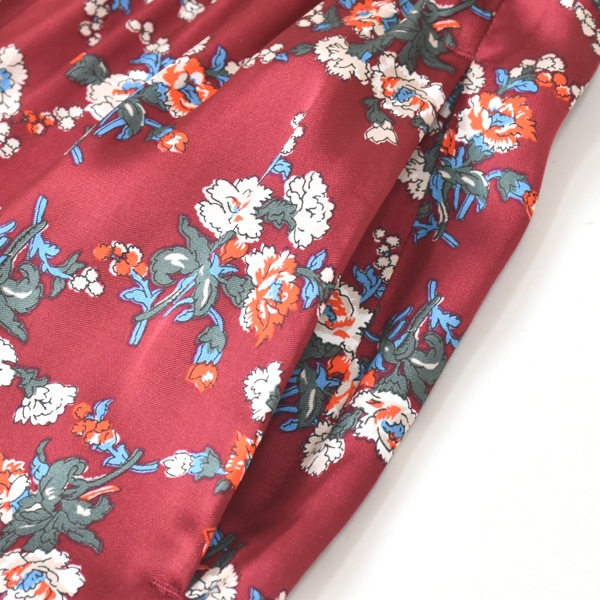 ��25AW��THE SHINZONE ���󥾡��� FLOWER BOUQUET PRINTTED SATIN SKIRT �ե� �ץ��� ���ƥ� �������� 25AMSSK01 ��ǥ�����������̵����